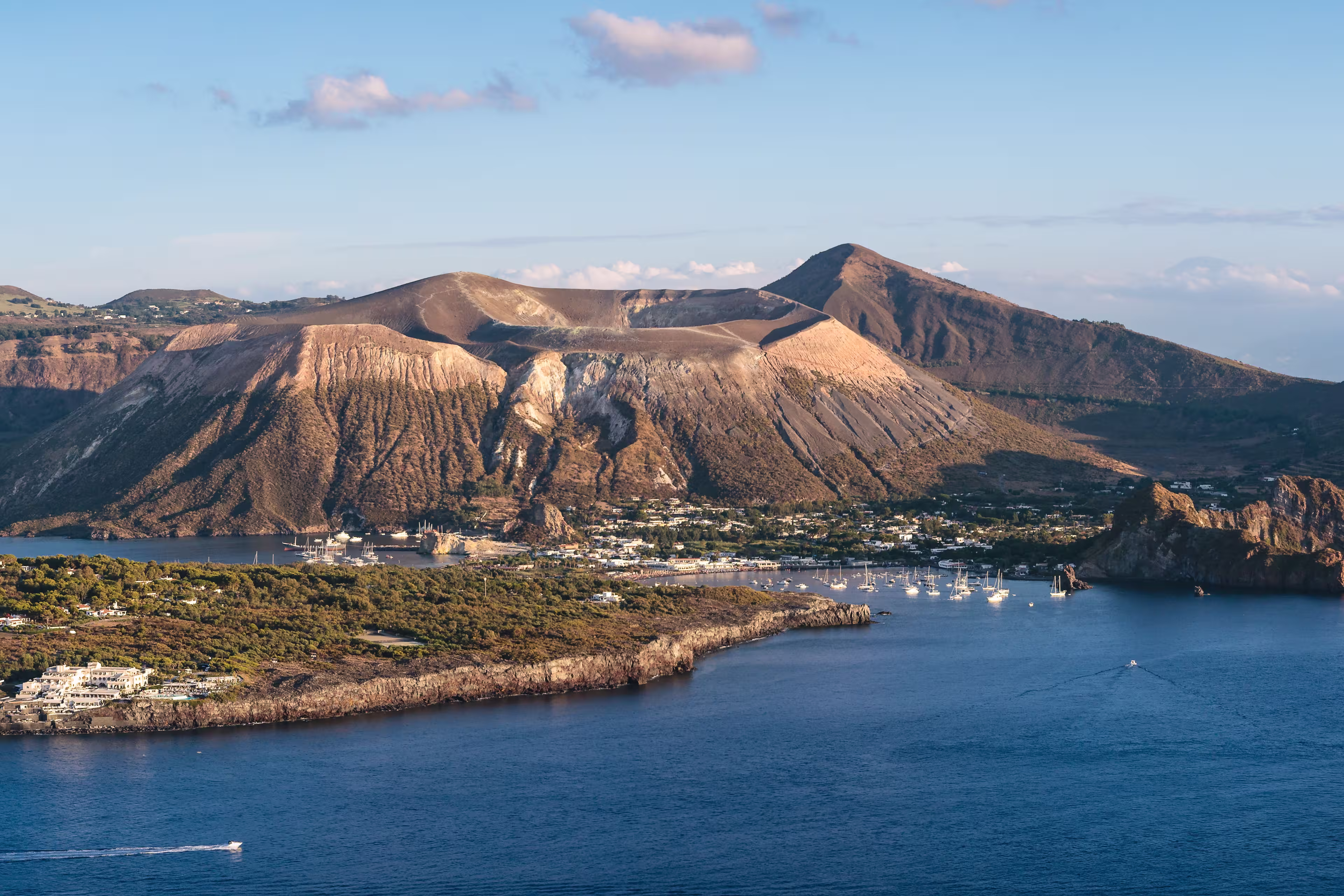 The Eolian island of Vulcano in Sicily