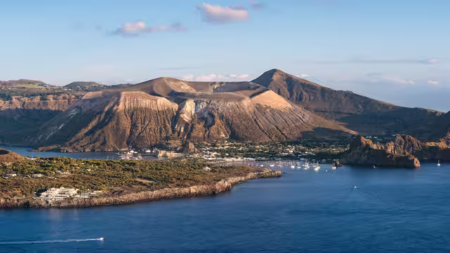 The Eolian island of Vulcano in Sicily