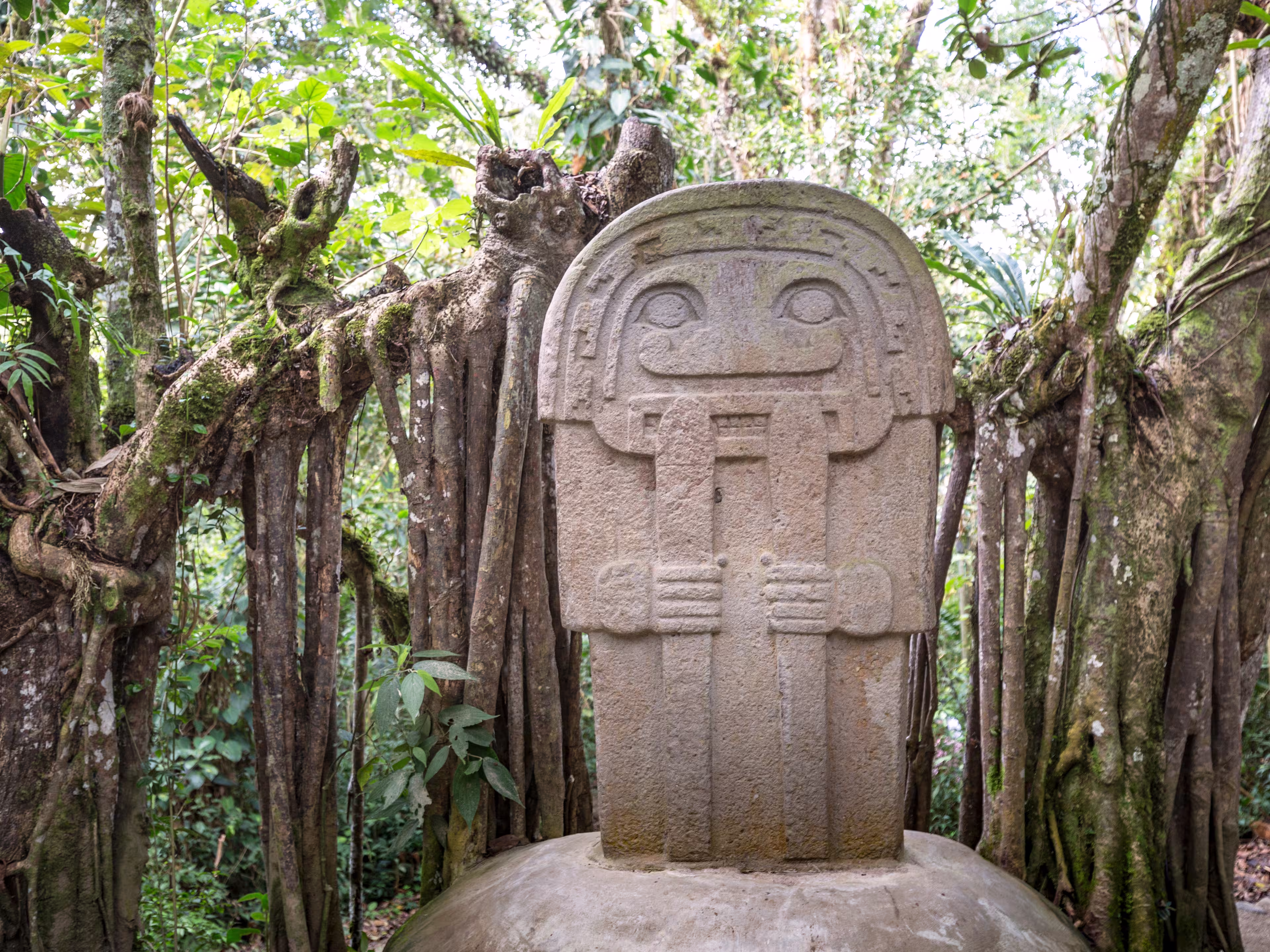 Statue in San Agustín