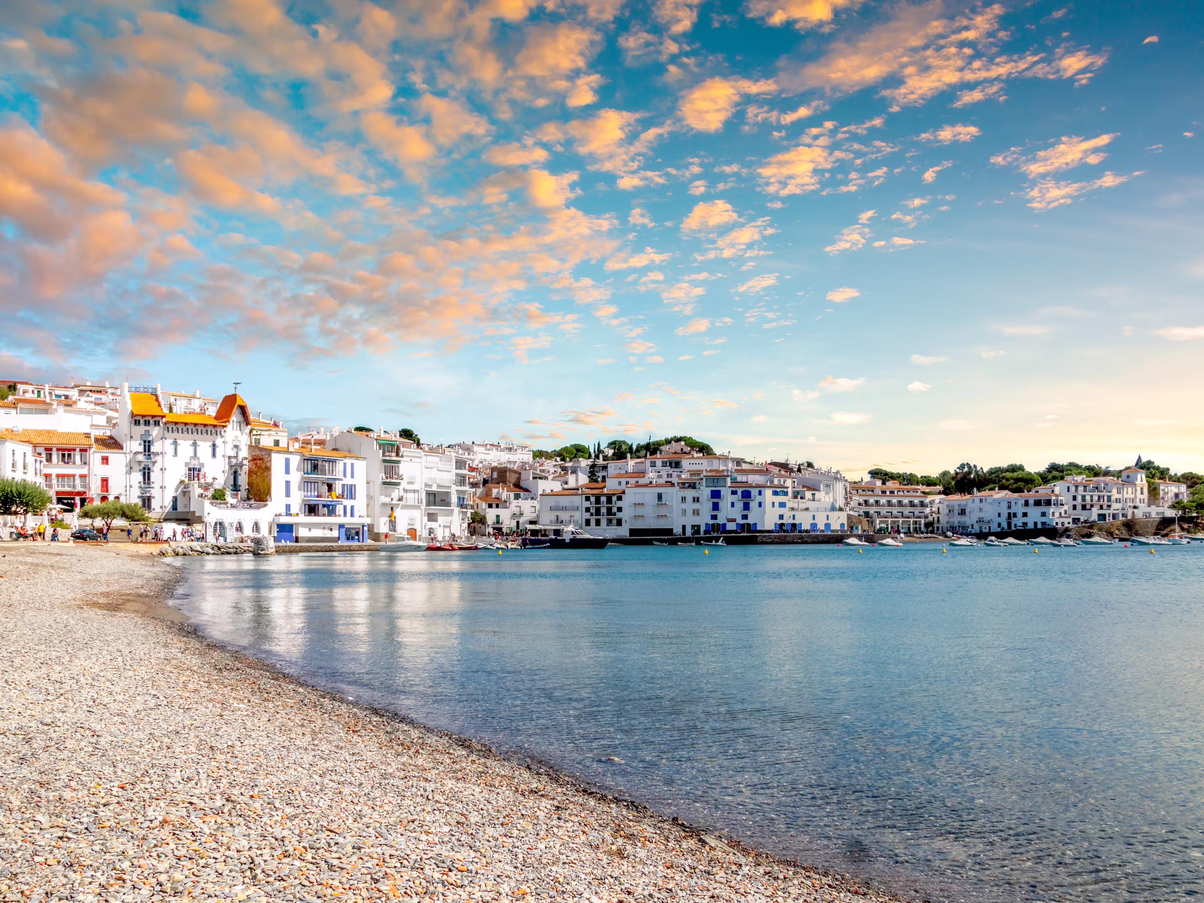 View over Cadaques, Costa Brava, Spain