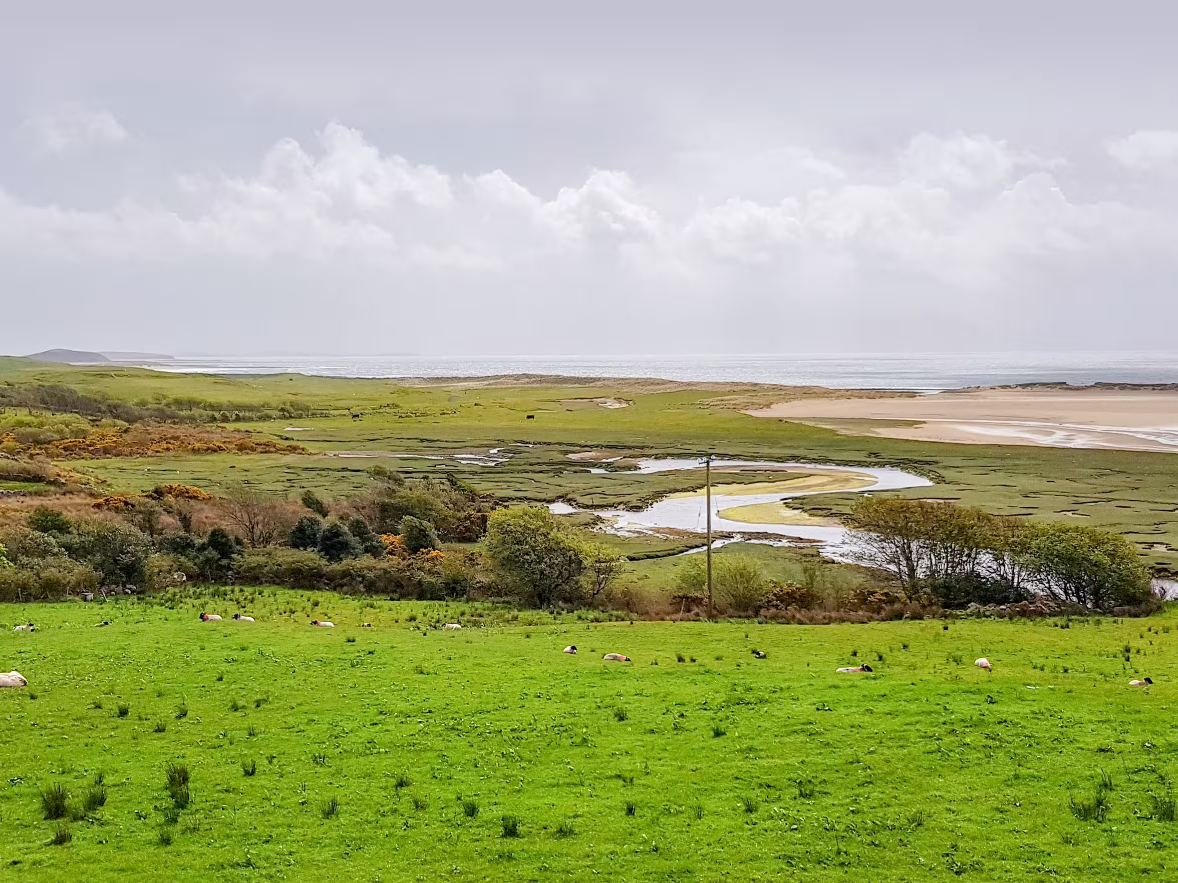 Connemara, a region in western Ireland