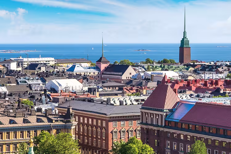 Intrepid Travel finland helsinki skyline banner