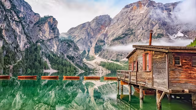 Lago di Braies - Pragser Wildsee, South Tyrol, Italy