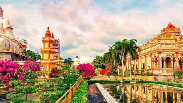 Tempel in Saigon