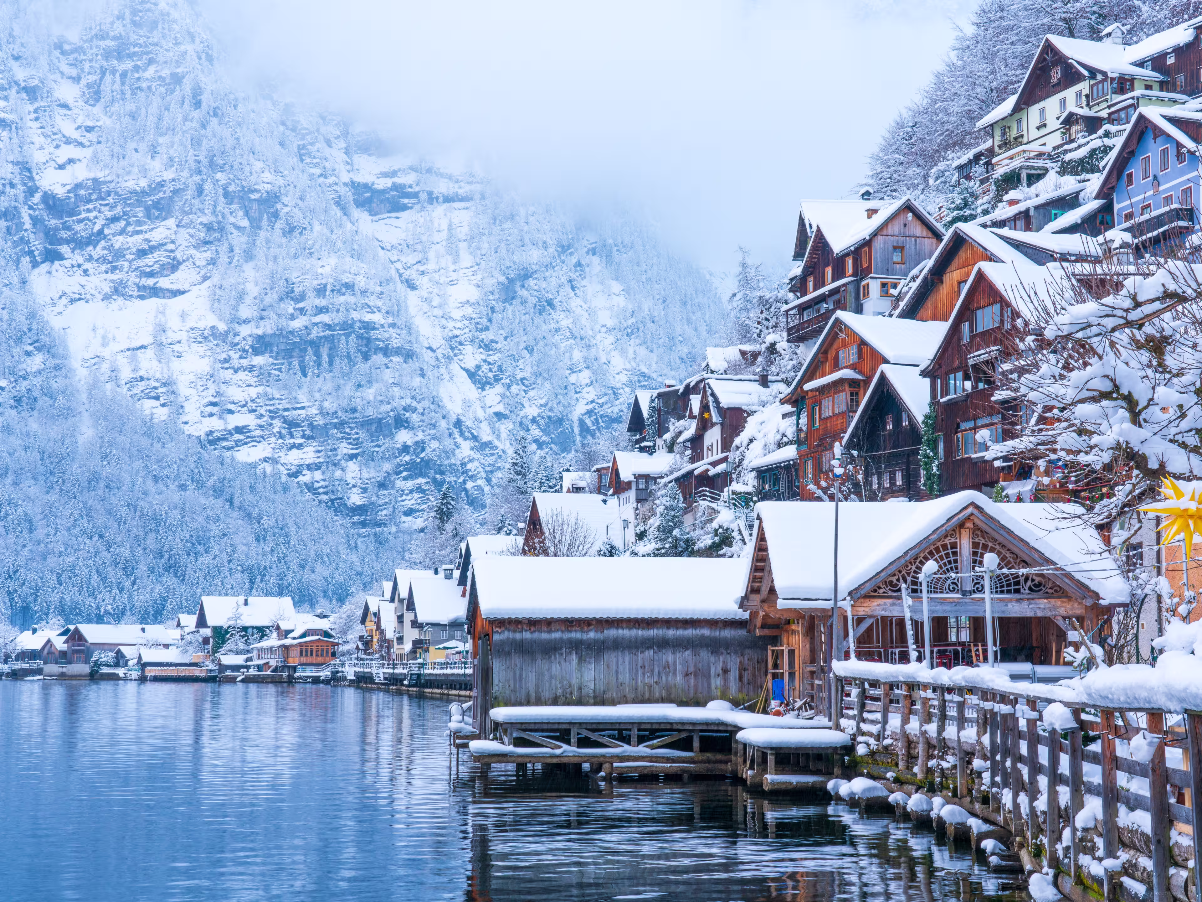 World Heritage Hallstatt in Winter