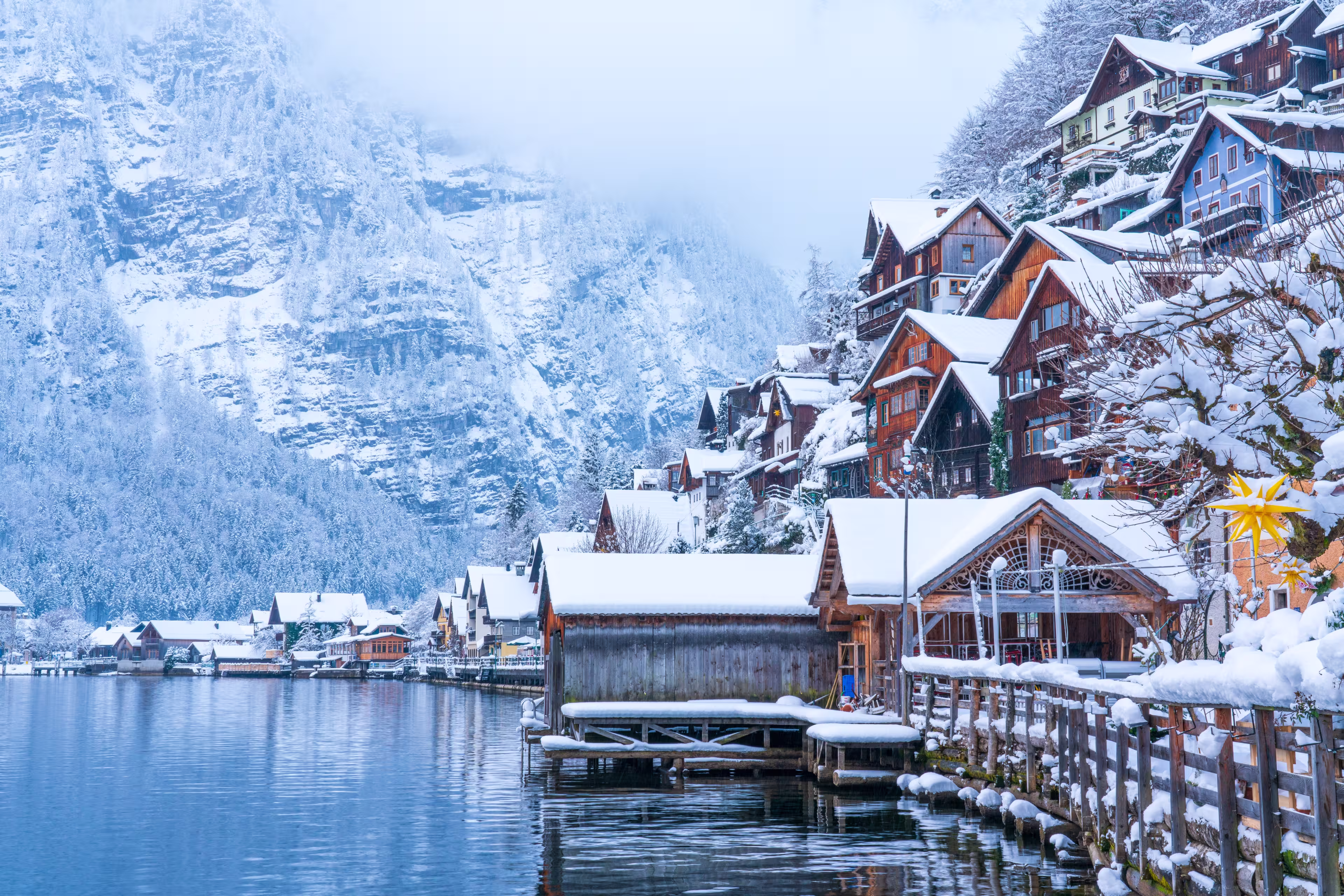 World Heritage Hallstatt in Winter