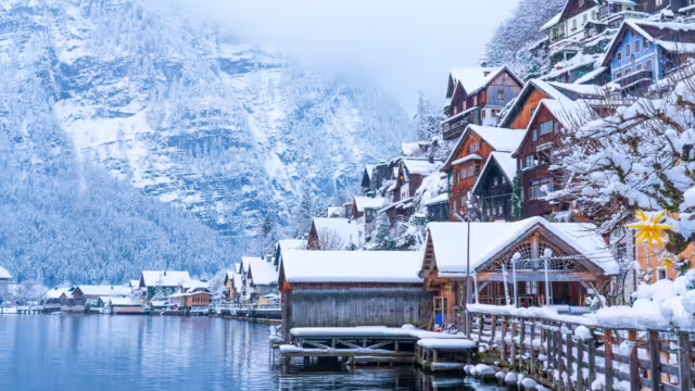 World Heritage Hallstatt in Winter
