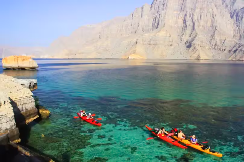 Oman – Kajak-Trekking in Musandam