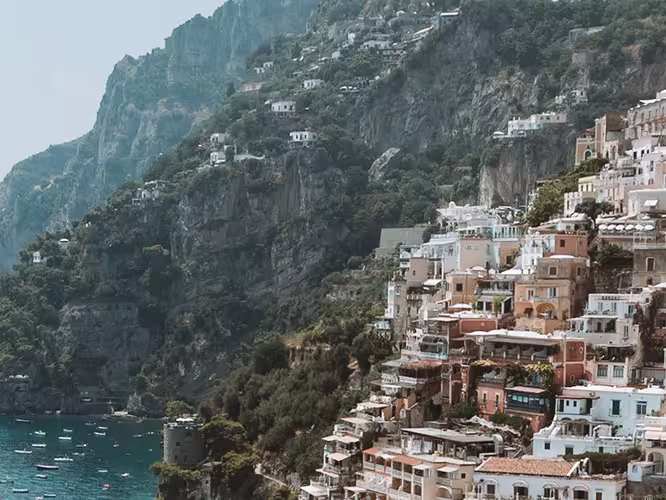 Coastal area in the Amalfi region, Italy