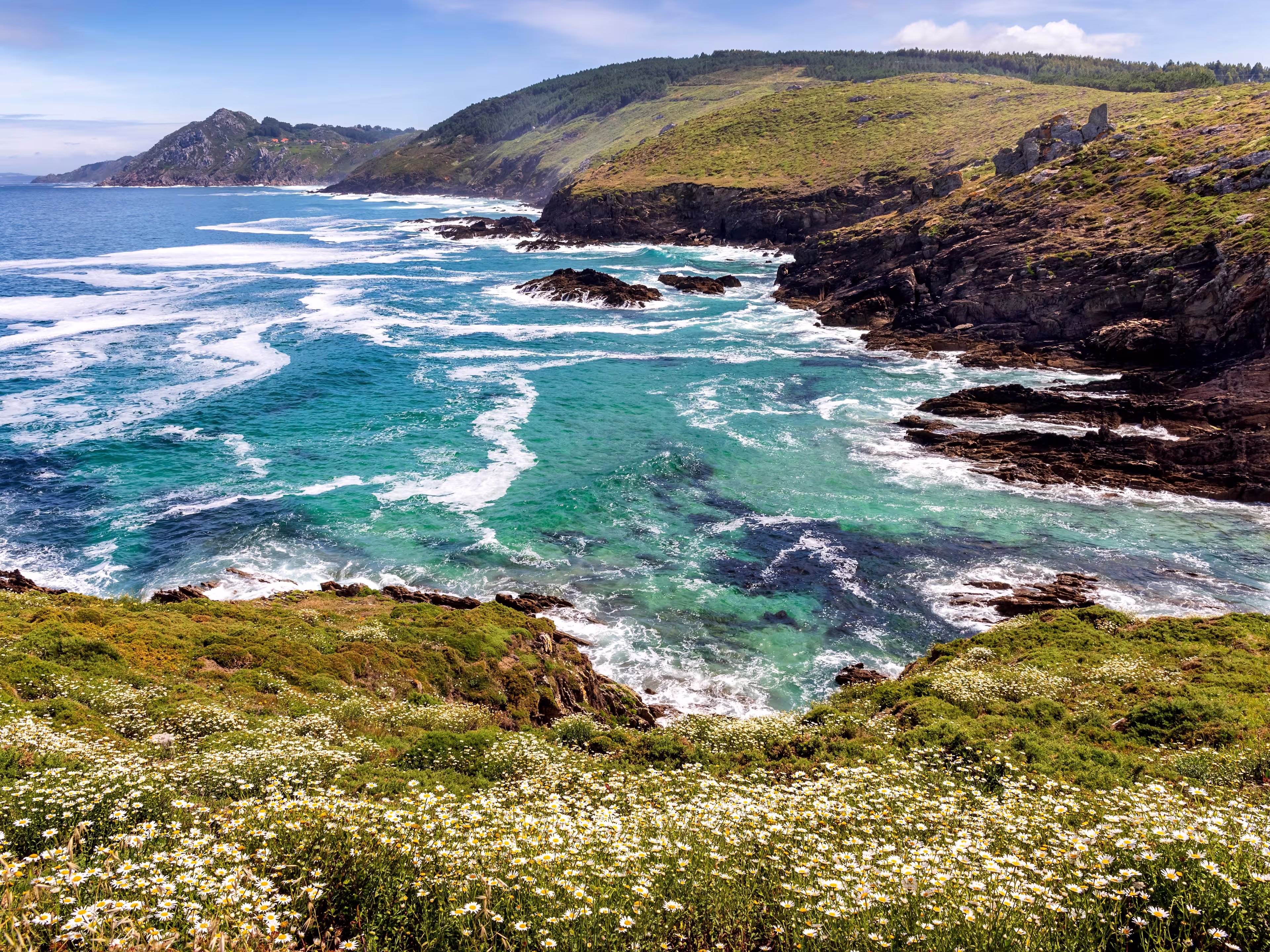 Meer bei Pontevedra