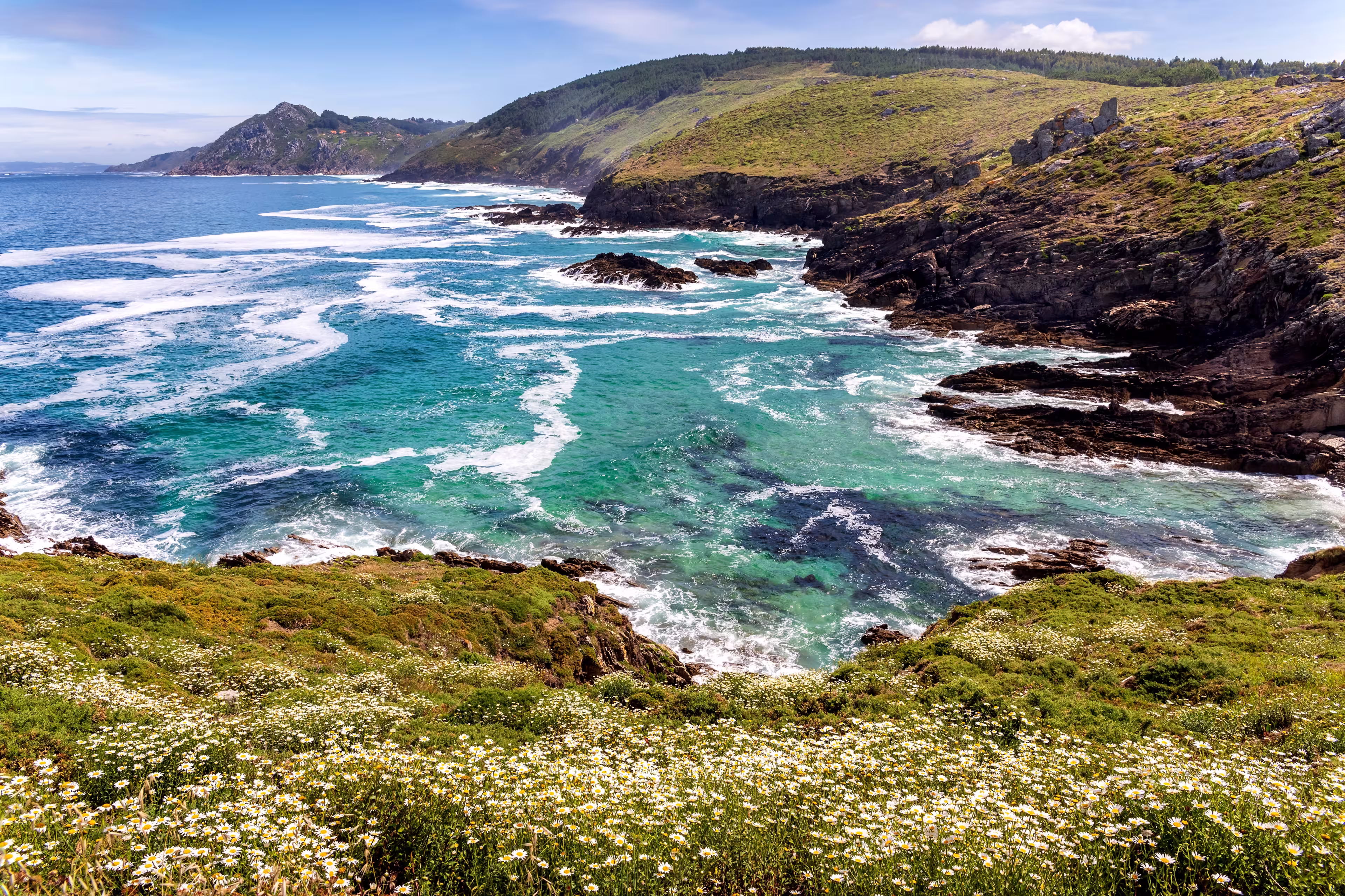 Meer bei Pontevedra