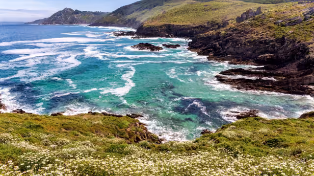 Meer bei Pontevedra