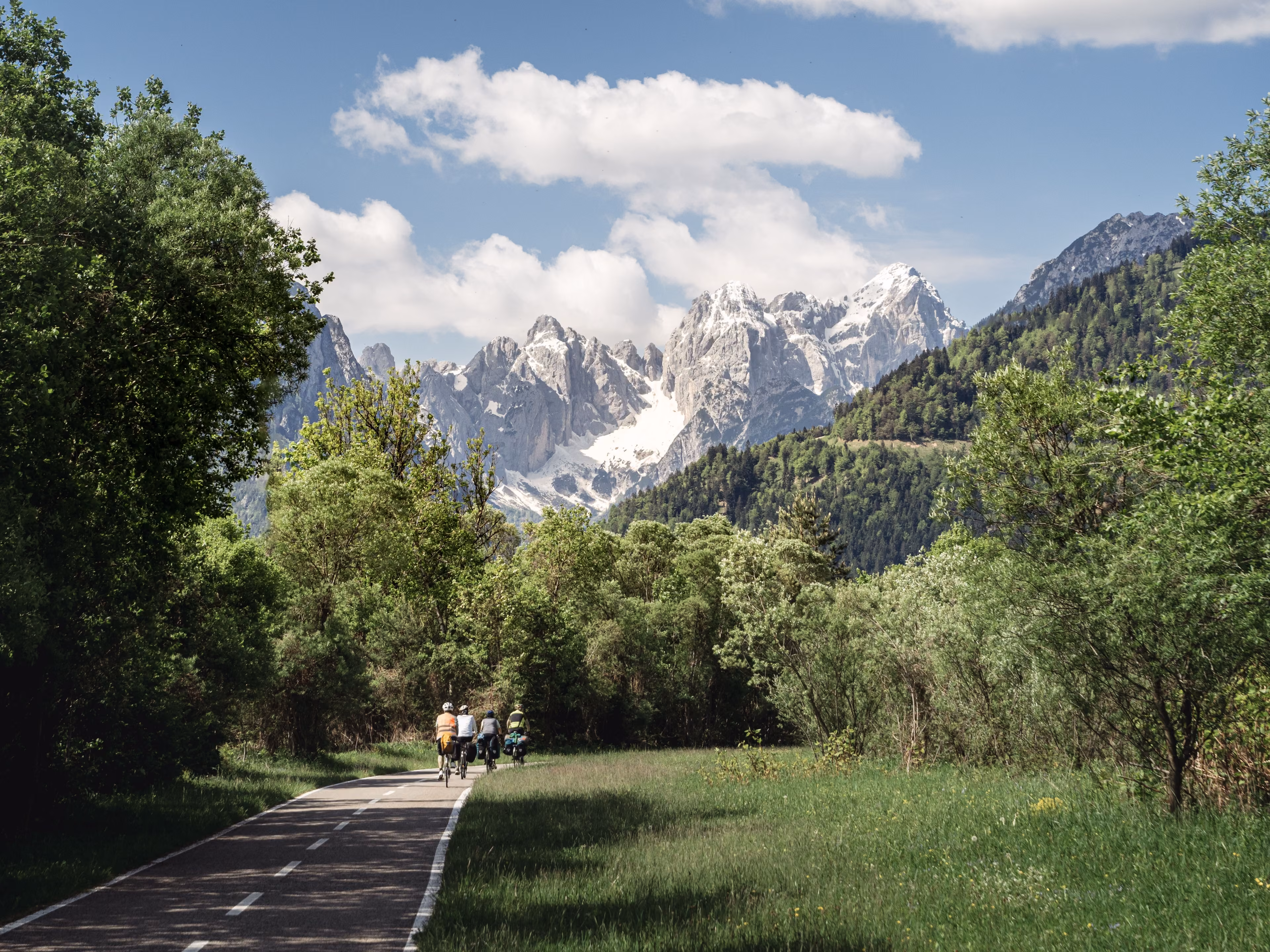 Der Alpe Adria Radweg von Salzburg nach Triest (ohne Tauernschleuse)