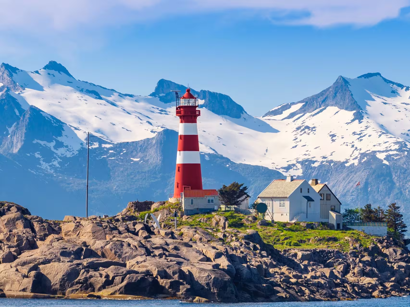 Skrova Island lighthouse