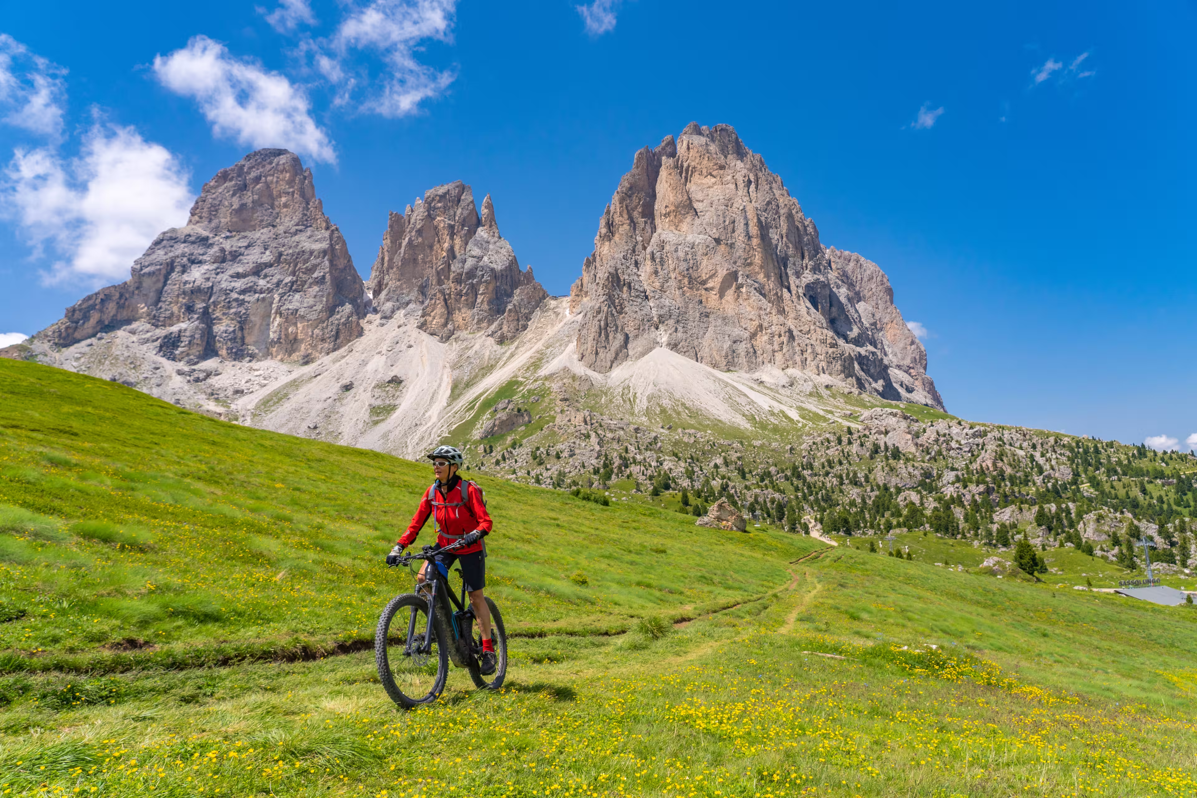 Mountainbike in den Dolomiten, Südtirol
