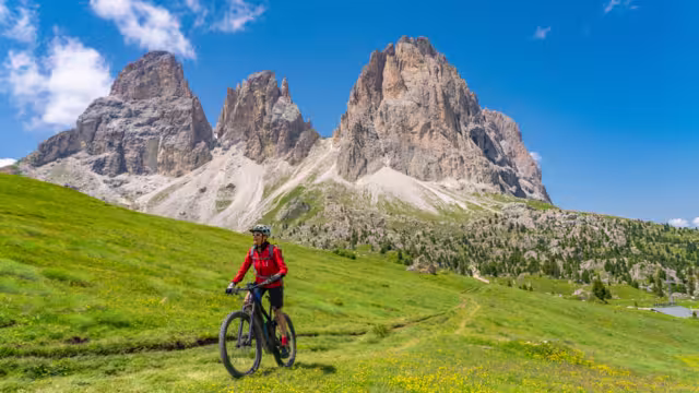 Mountainbike in den Dolomiten, Südtirol