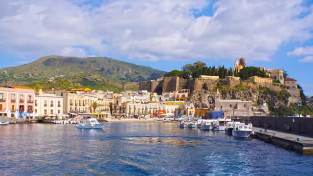 Lipari Hafen