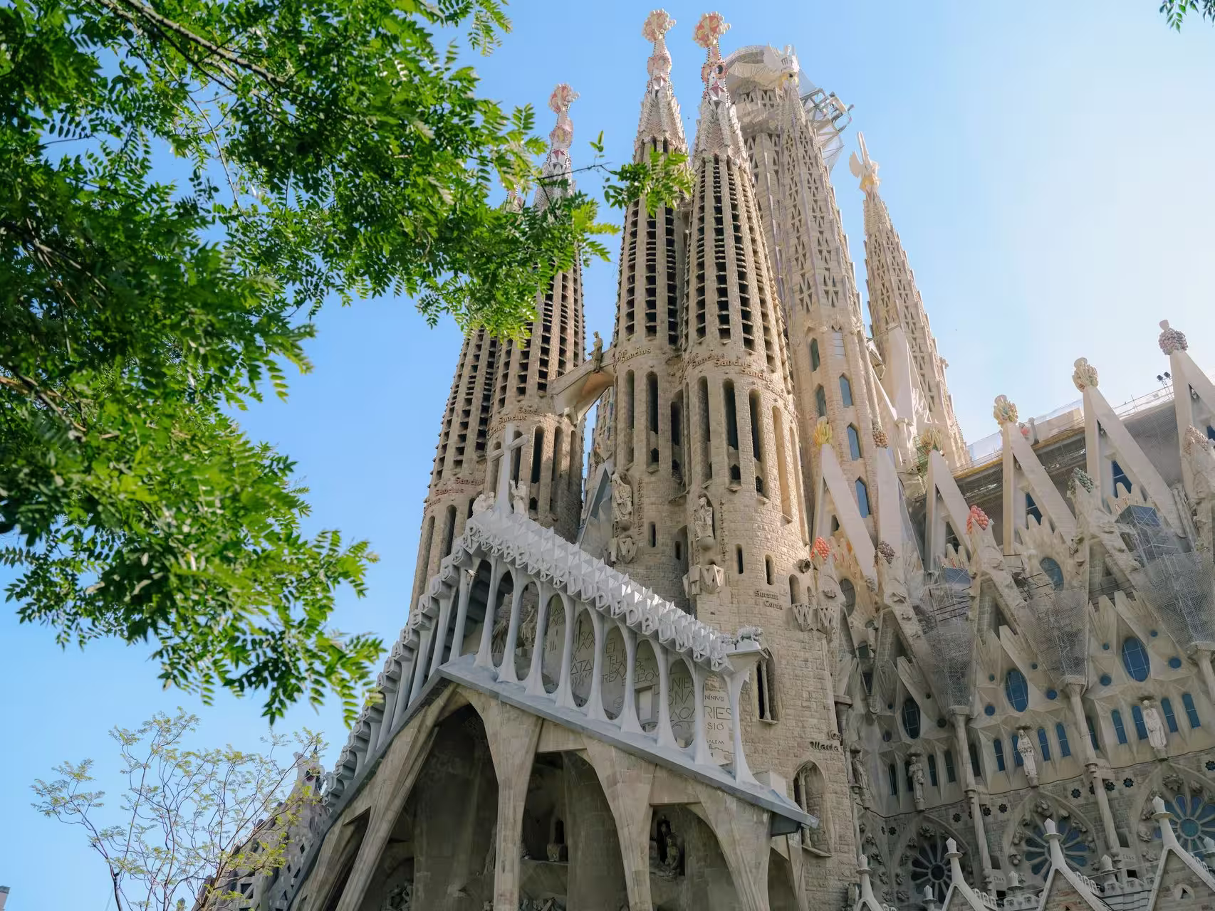 Take in the incredible masterpiece of Barcelona, Sagrada Familia, in your free time in the heart of Spain