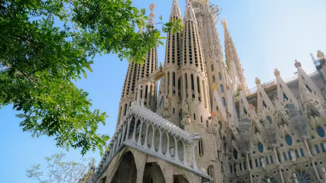 Take in the incredible masterpiece of Barcelona, Sagrada Familia, in your free time in the heart of Spain