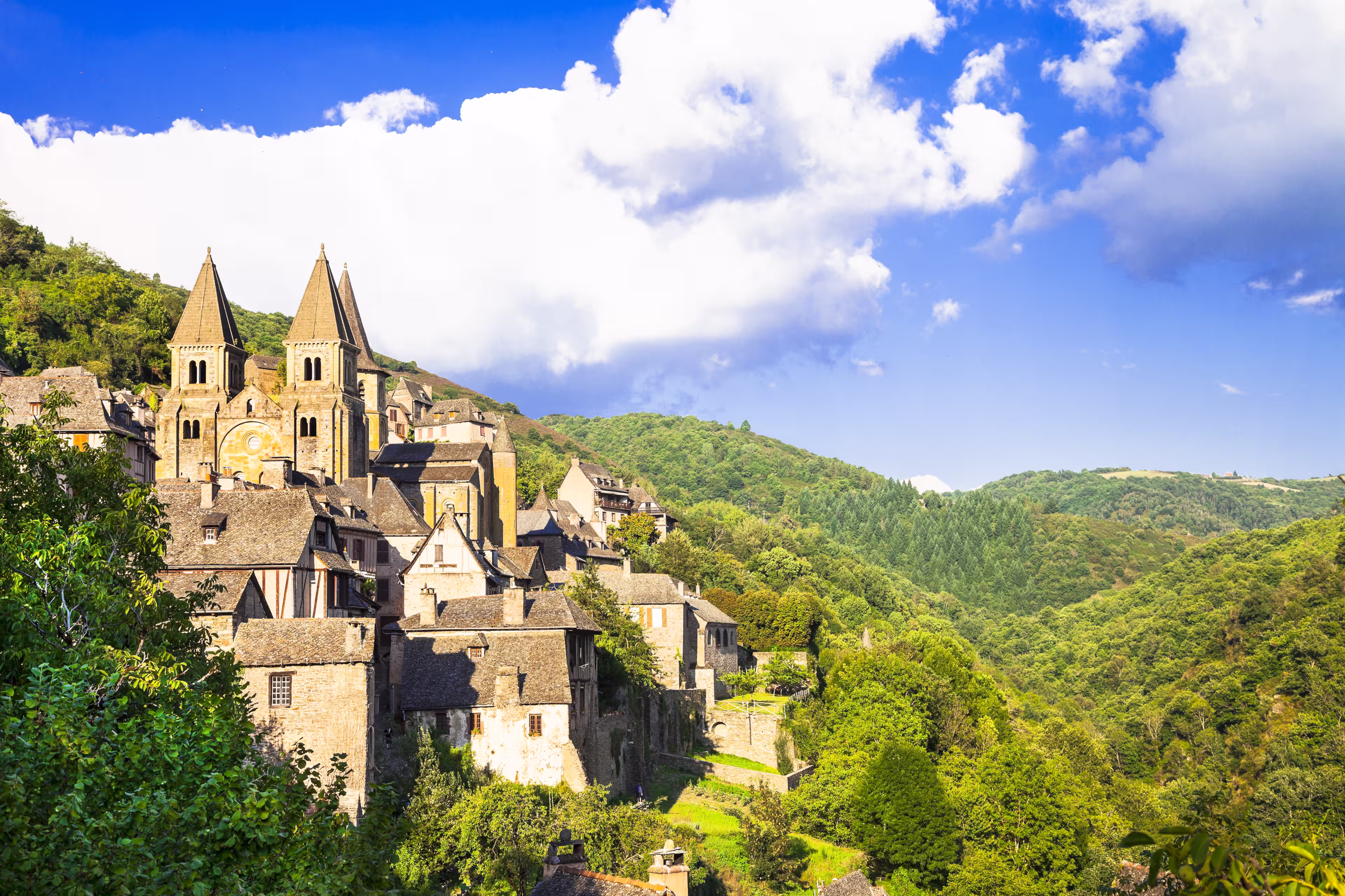 Der Weg des Heiligen Jakobus, Von Conques nach Cahors