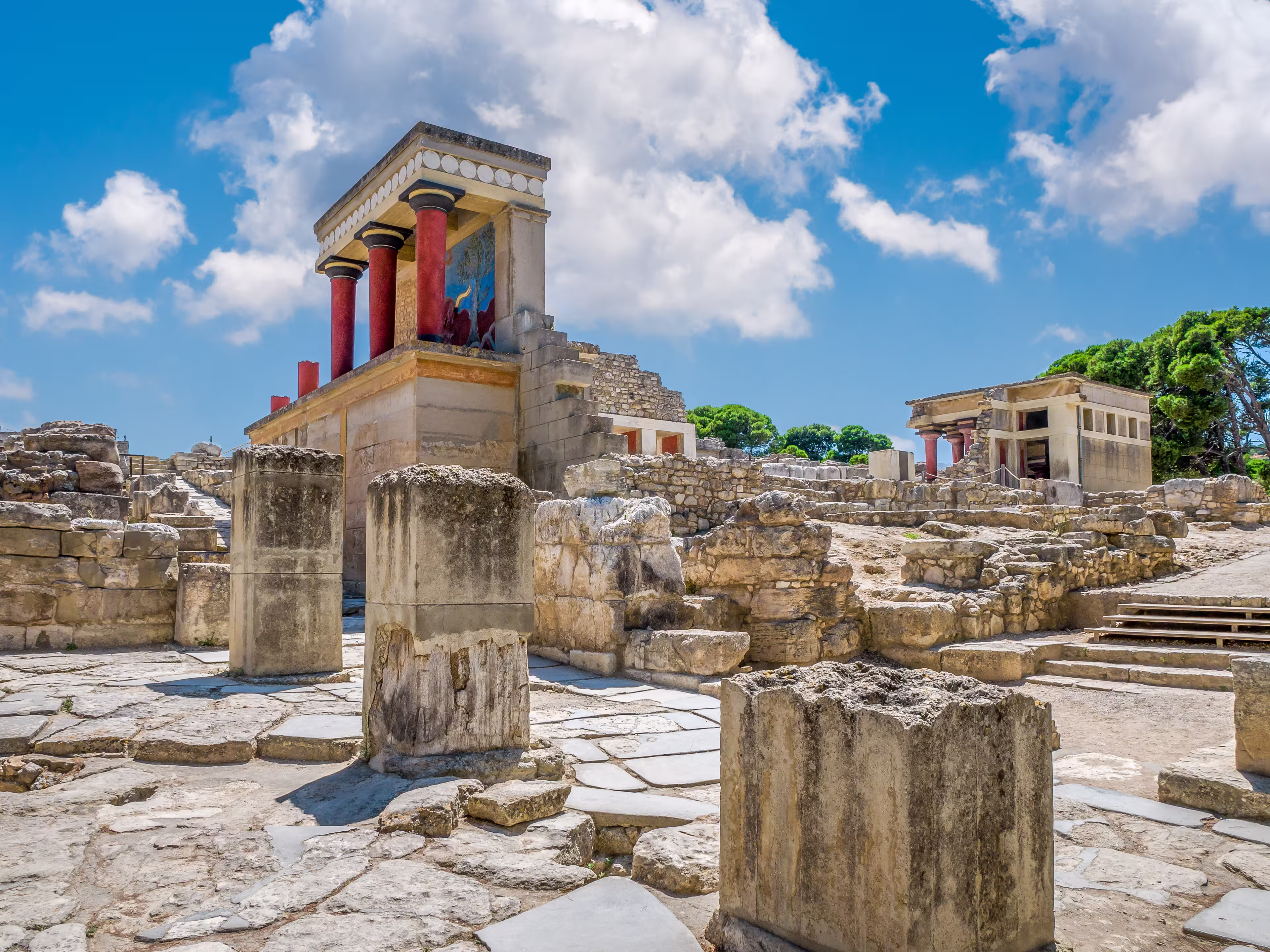 Knossos Palast Kreta