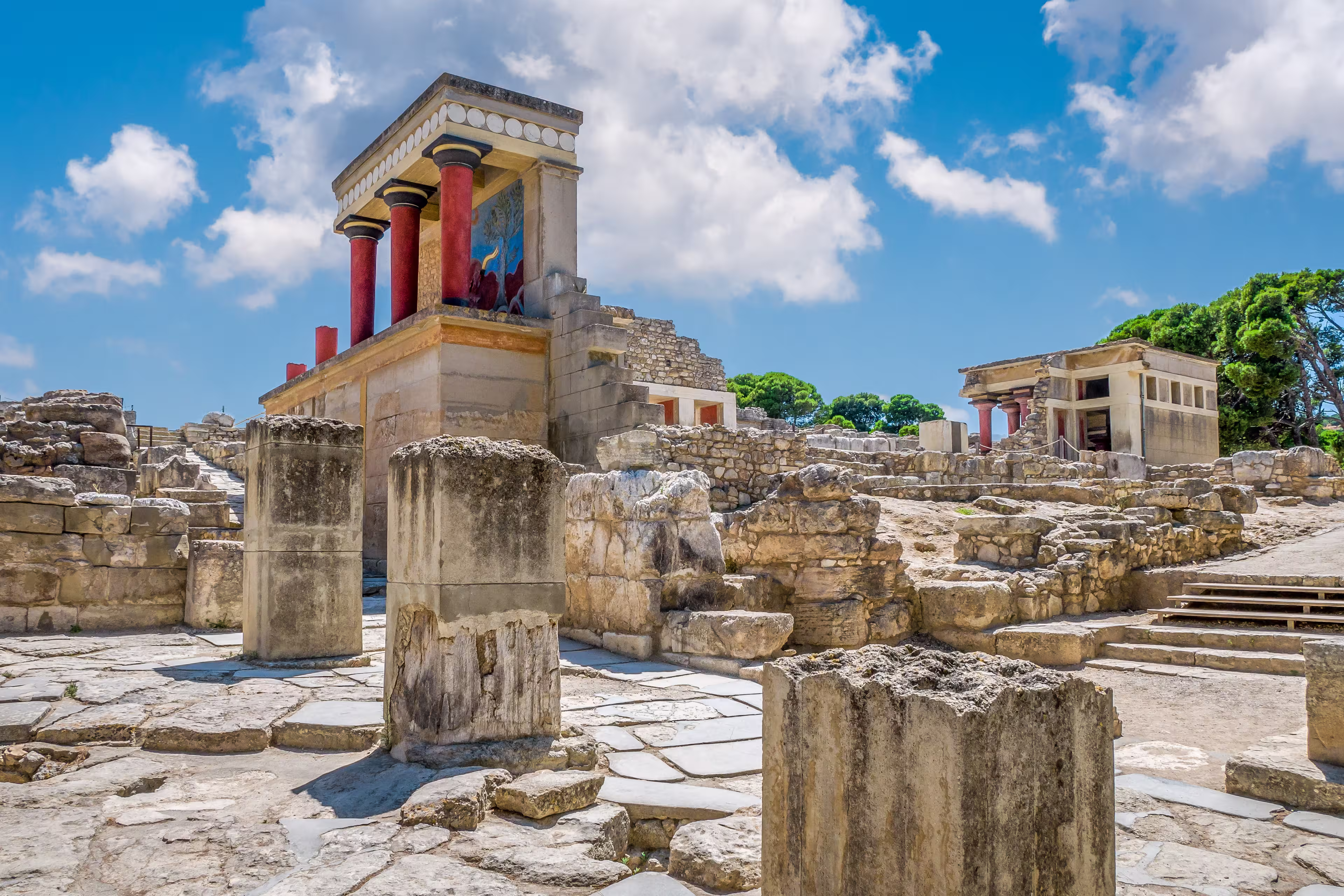 Knossos Palast Kreta