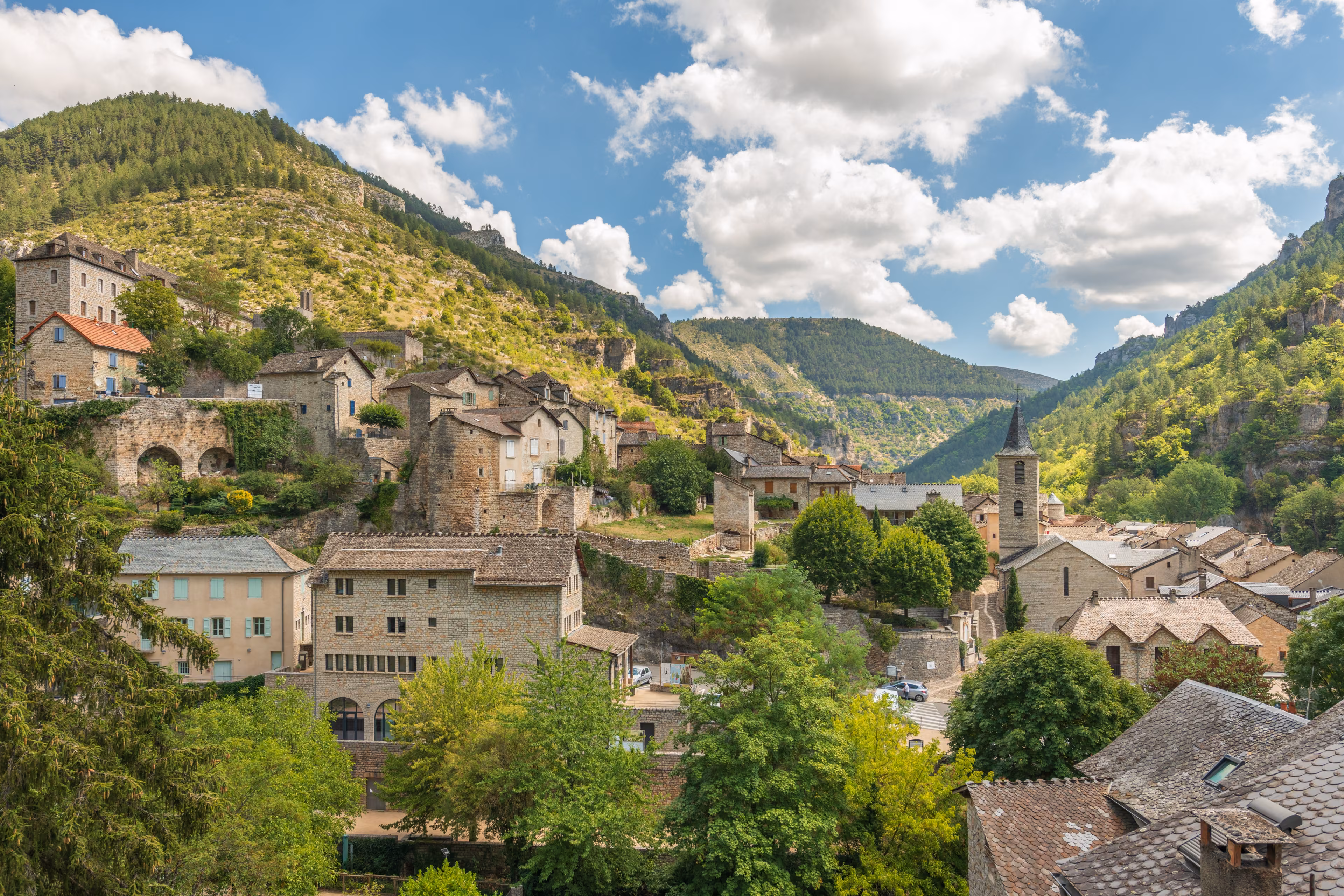 Tarn-Schluchten und Sainte-Énimie
