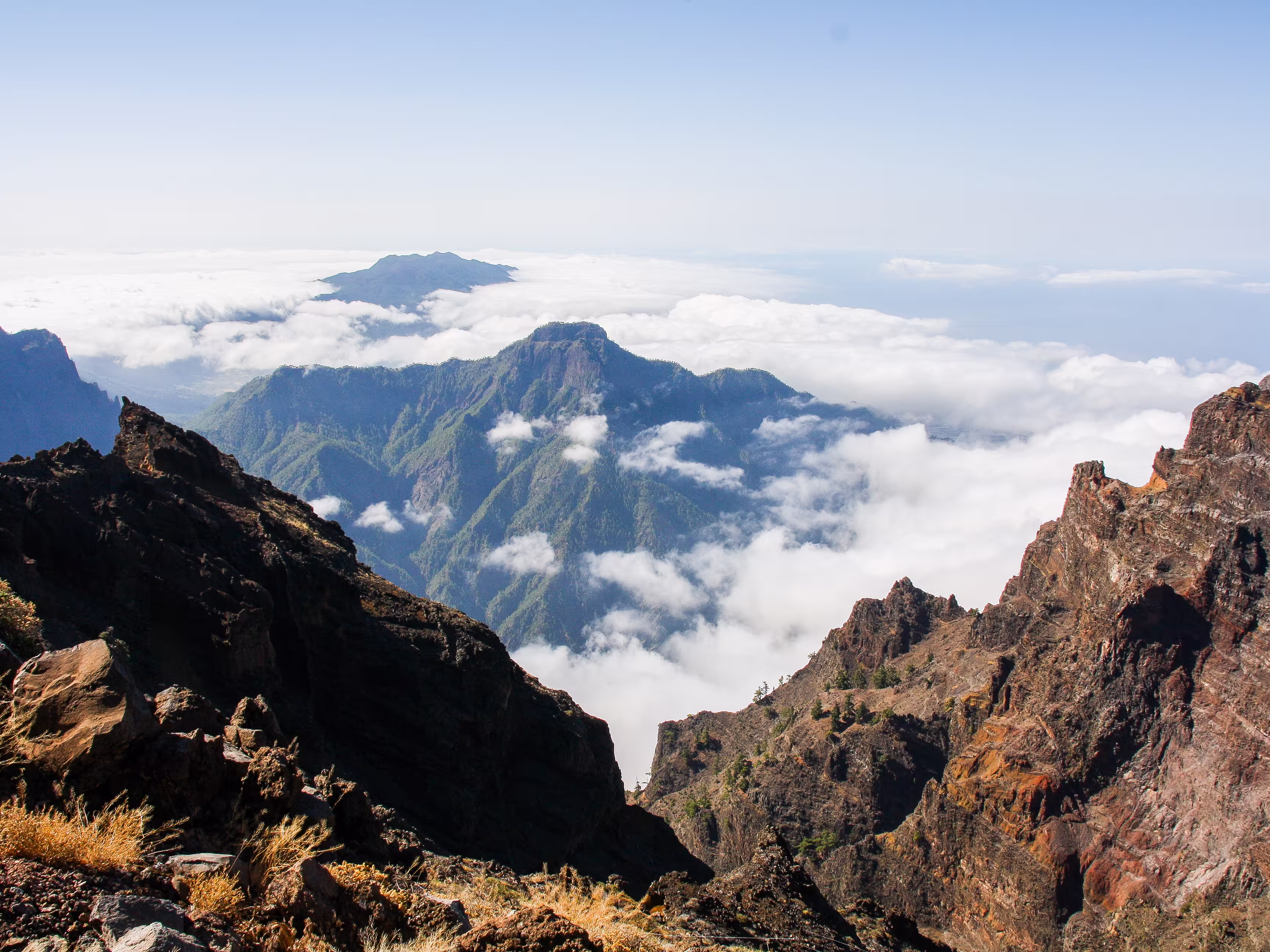 highest point on la palma