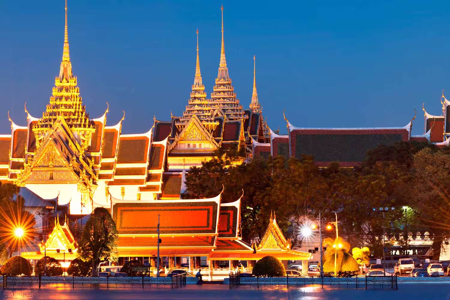 Thailand Bangkok Skylines Temples