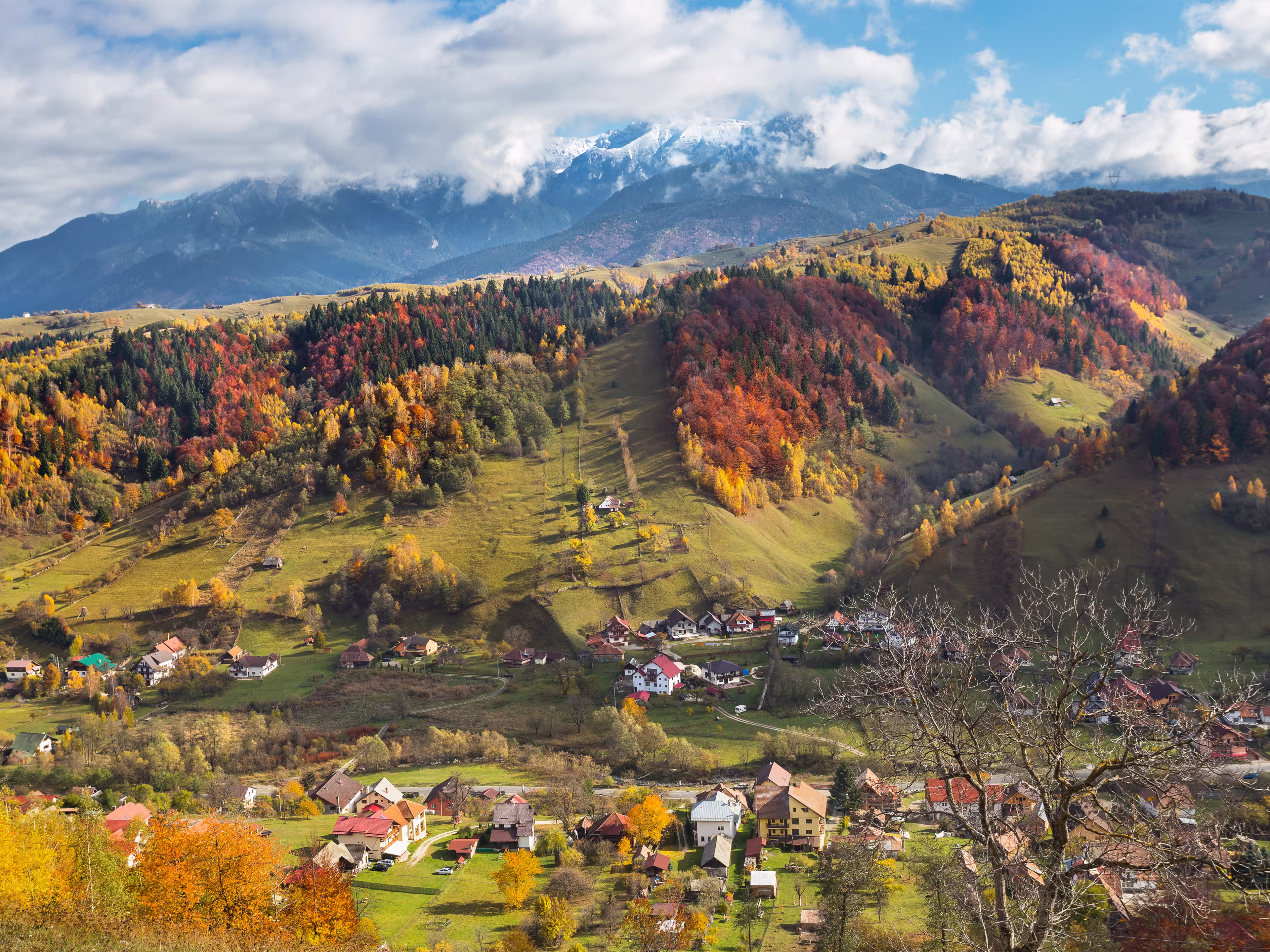 Gebirgsregion Fundata im Kreis Brasov
