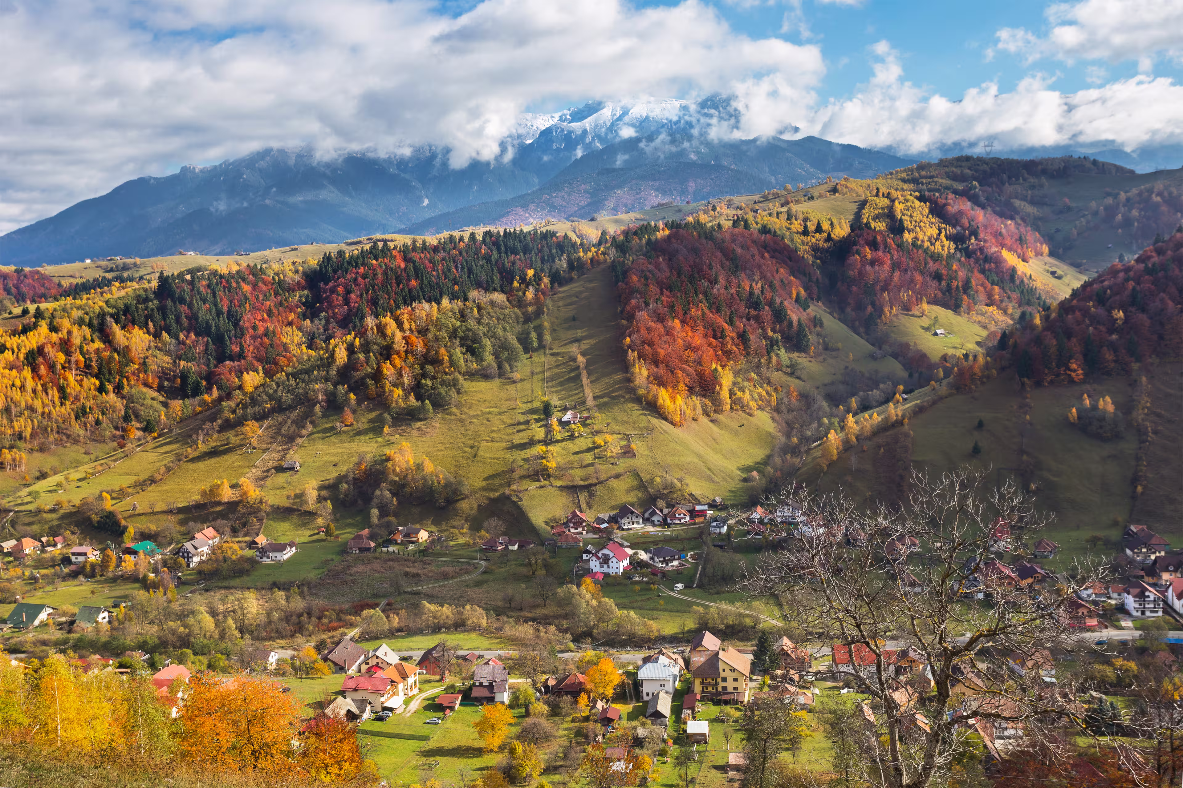 Gebirgsregion Fundata im Kreis Brasov