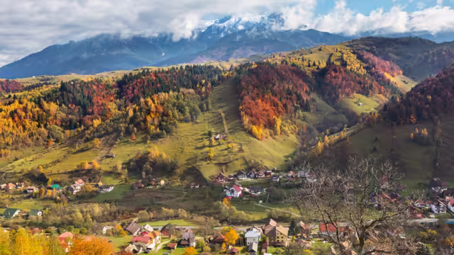 Gebirgsregion Fundata im Kreis Brasov