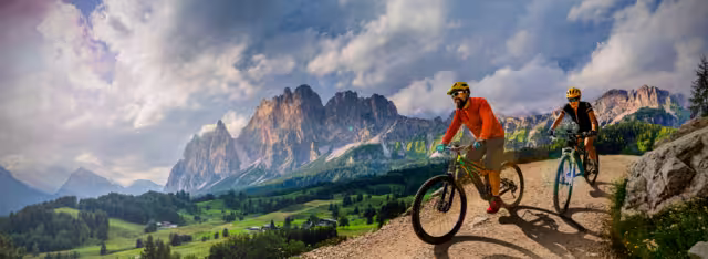 Mountainbike Dolomiten