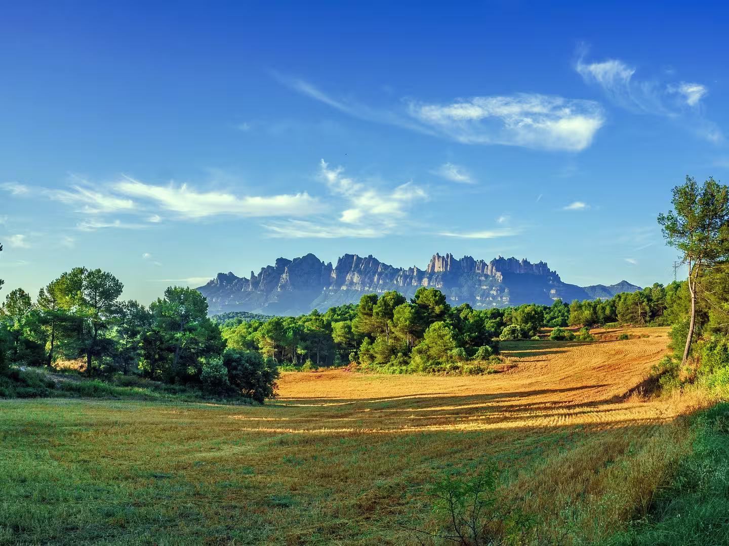 Landschaft Katalonien
