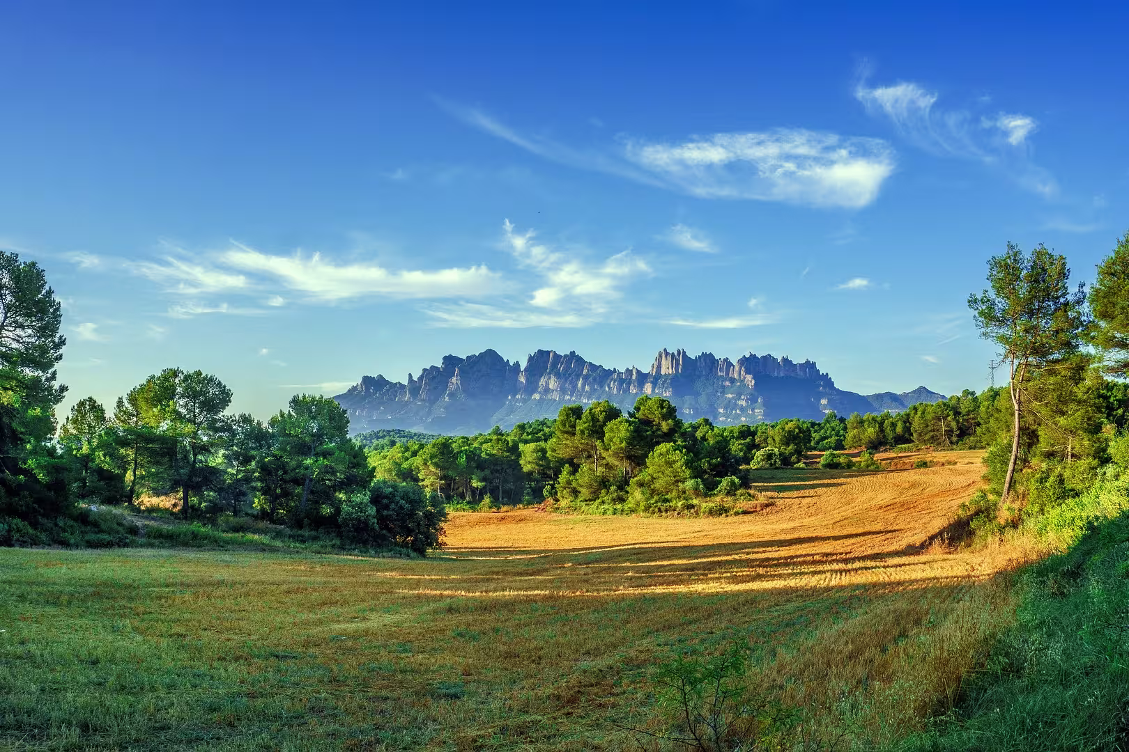 Landschaft Katalonien