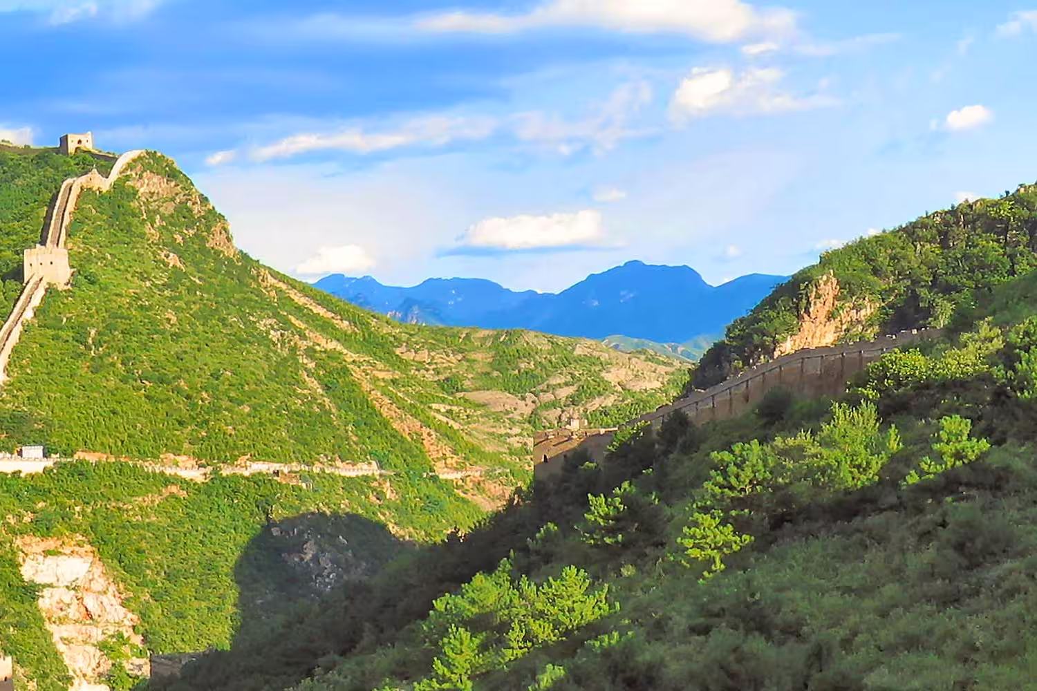 China great wall panorama