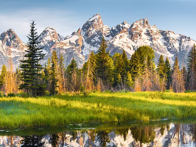 SASY - Grand Teton mountains landscape