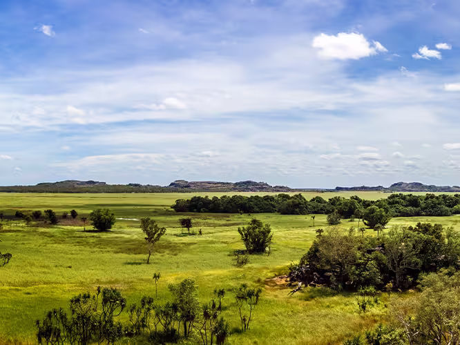 Panorama from the Nadab Lookout, Kakadu National Park, Northern Territory, Australia