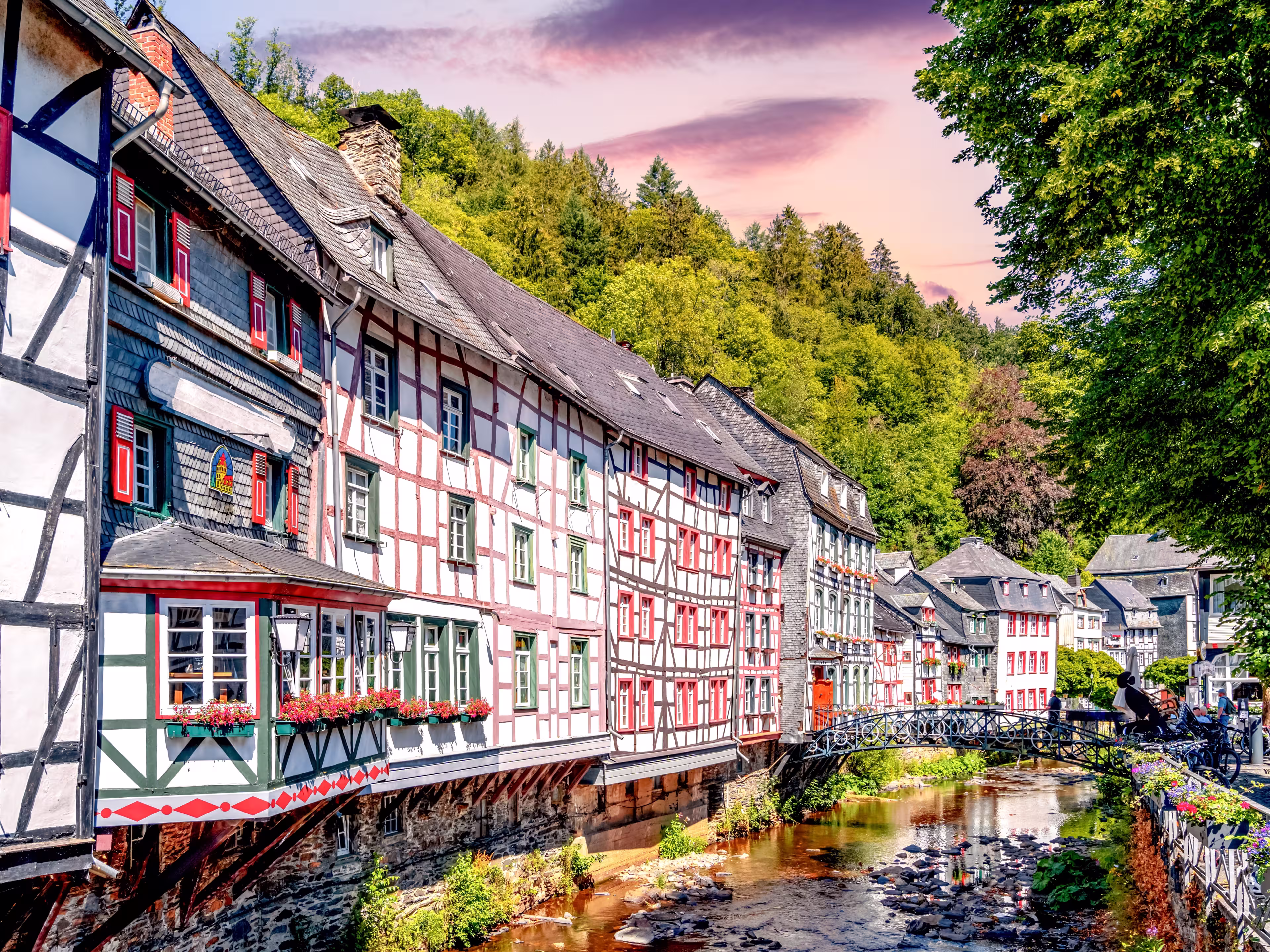 Old city of Monschau, Germany