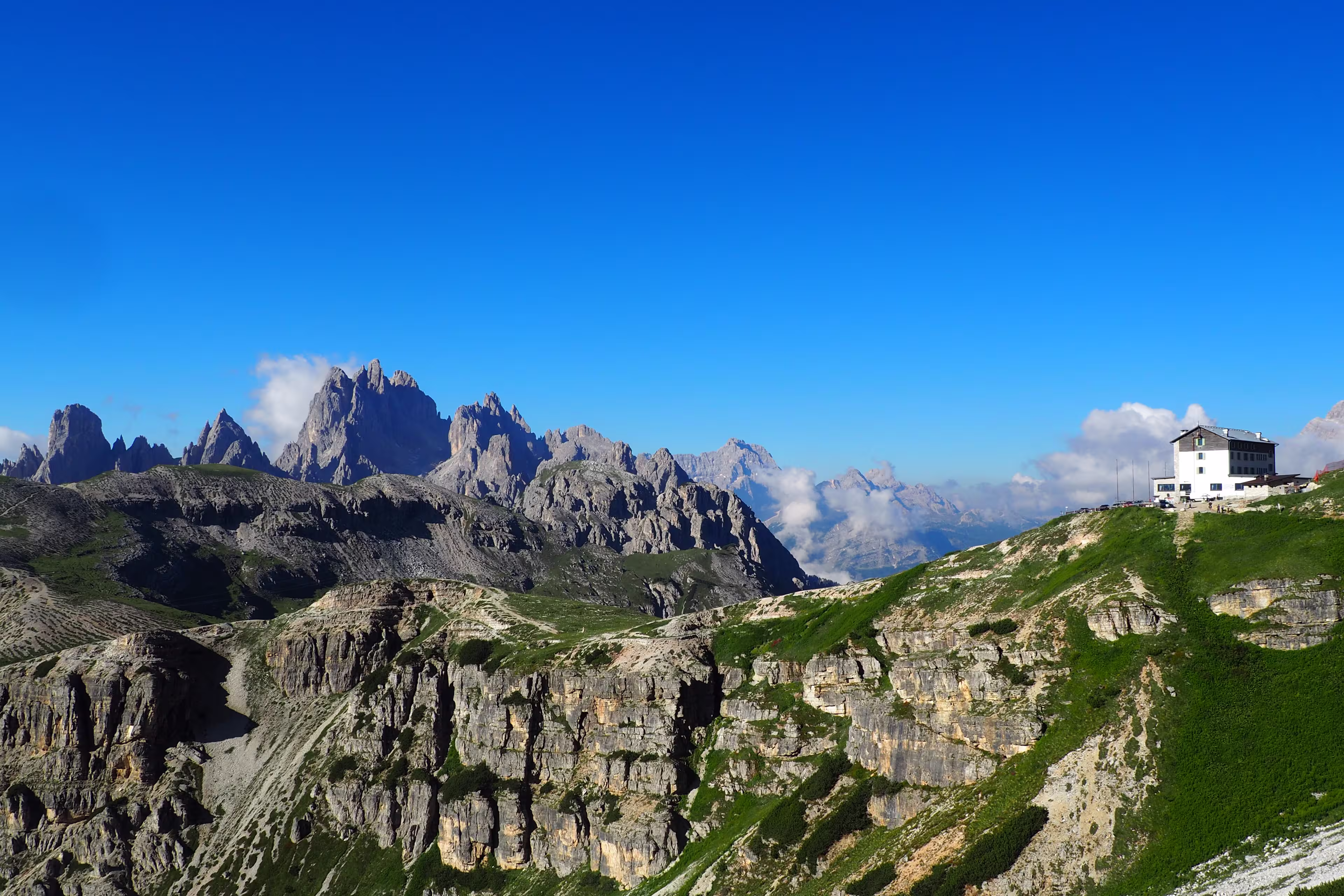 Dolomiten von Cortina, via Pocol und Misurina