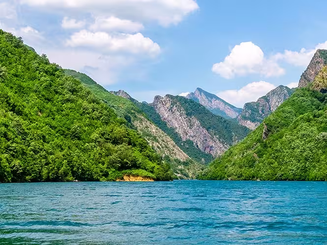 Lake Koman, Albania