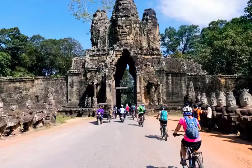 Kambodscha – MTB Reise: Angkor Wat, Dschungel & Meer
