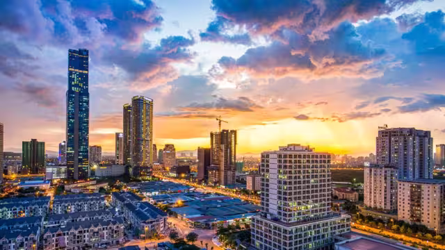 Skyline von Hanoi