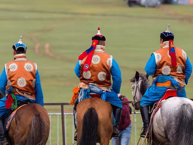 Naadam festival horse race, annual festival in Mongolia Ulaanbaatar