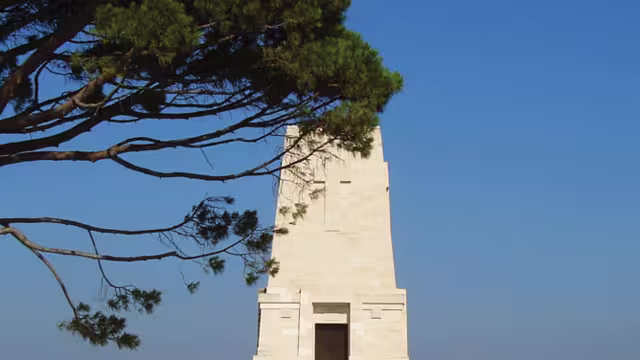Lone pine cemetery in Gallipoli, Turkey