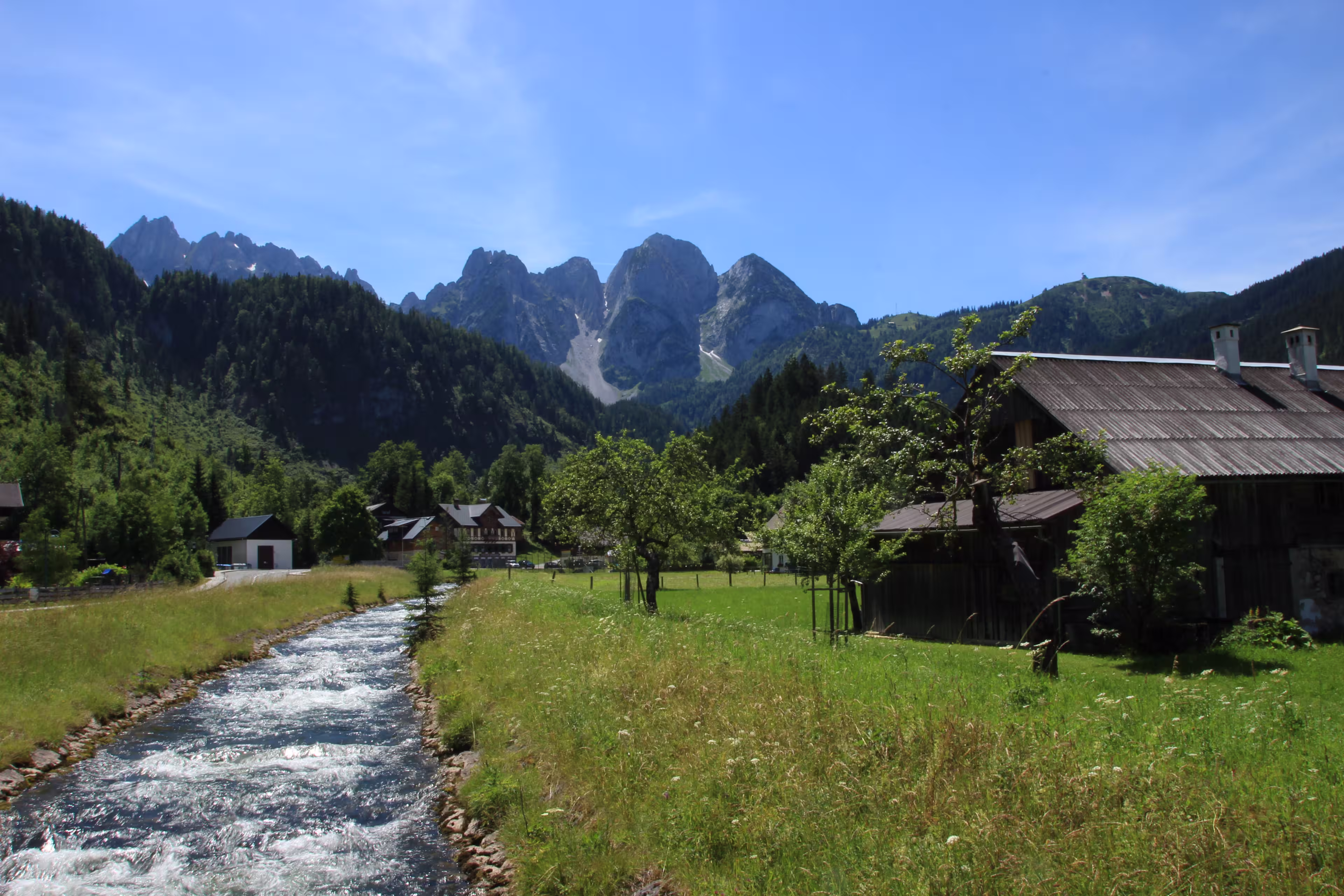 Gosaukamm Gosaubach