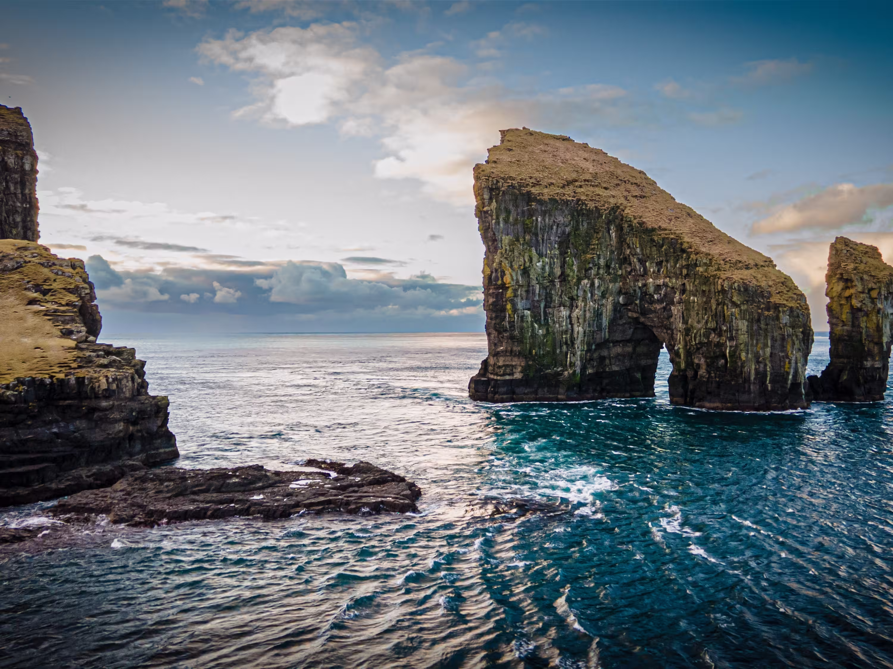 Drangarnir in Vagar Faroe Islands