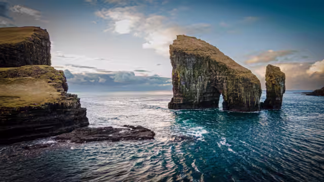 Drangarnir in Vagar Faroe Islands