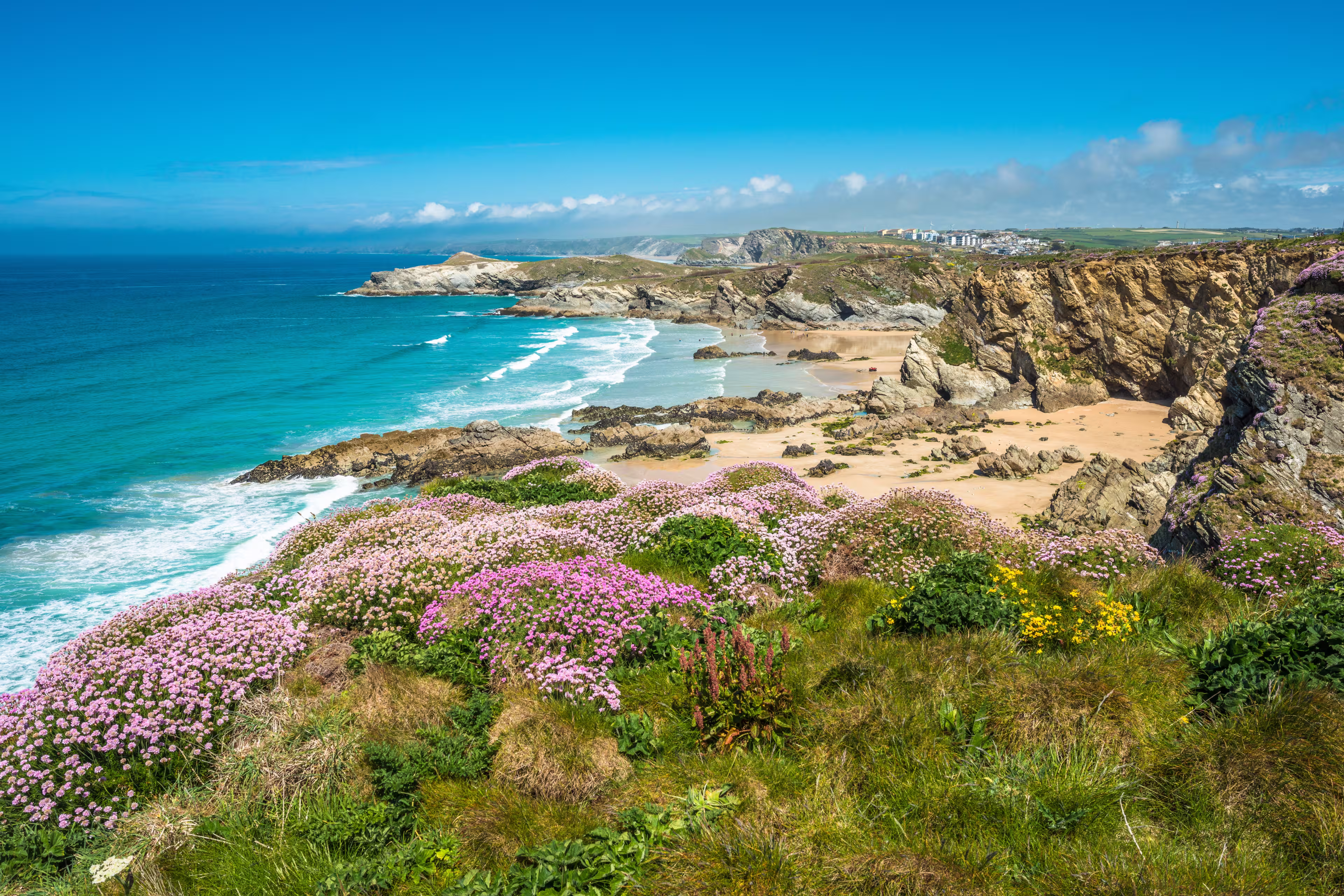 Klippen im Norden von Cornwall