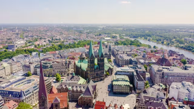 Blick auf Bremen